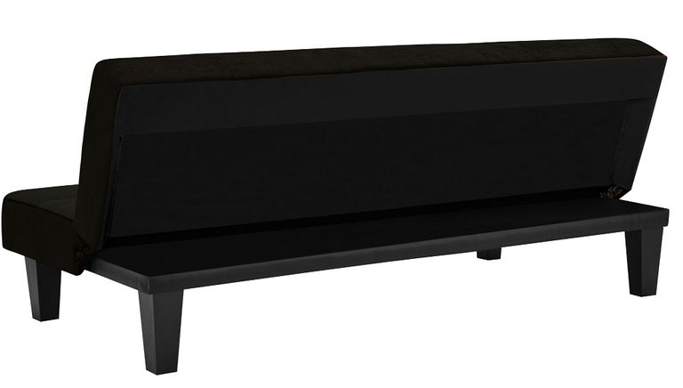 Keith Futon Velvet Fabric 2 Seater Sofa Bed - 2005019UK