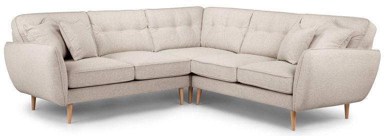 Kendal Linen Fabric 2 Corner 2 Sofa