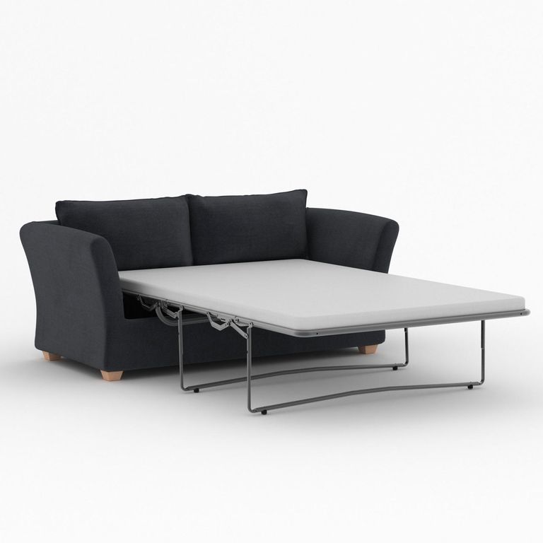 Kendle Sofa Bed - Sunningdale Granite Fabric - 2 Seater