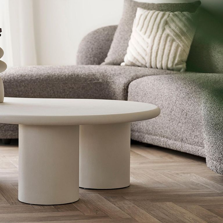 Kingston Lounge Sofa - Brown Fabric - LHF