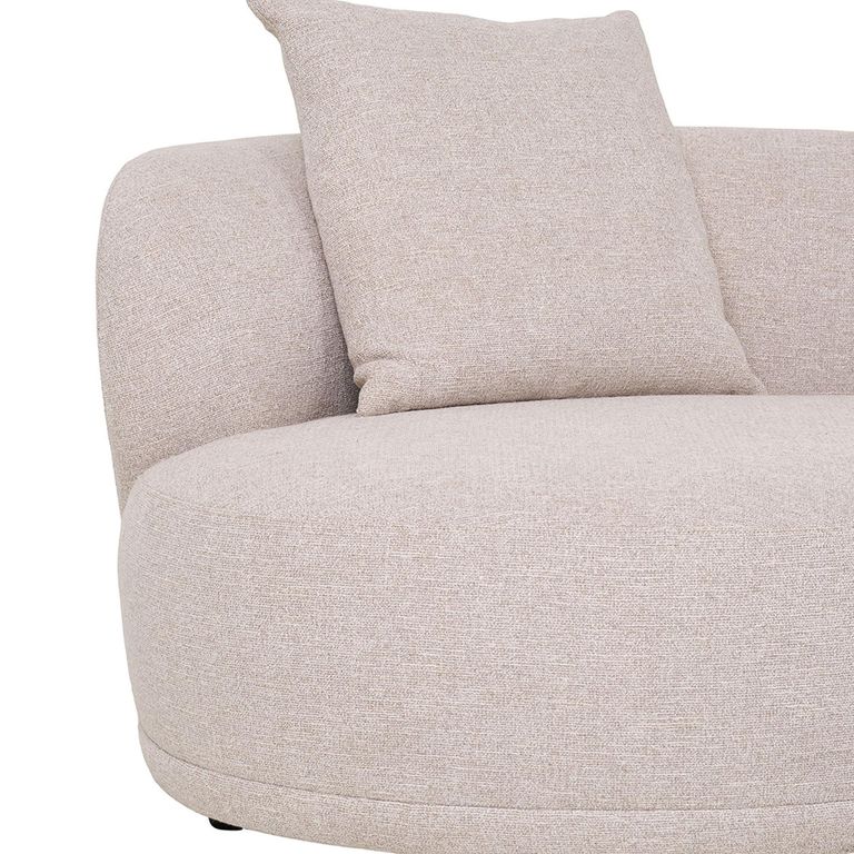 Kingston Lounge Sofa - Natural Fabric - RHF