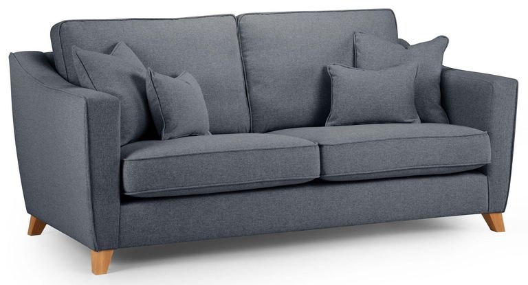 Linnet Denim Fabric 2.5 Seater Sofa