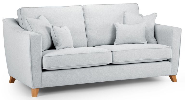 Linnet Dove Grey Fabric 2.5 Seater Sofa
