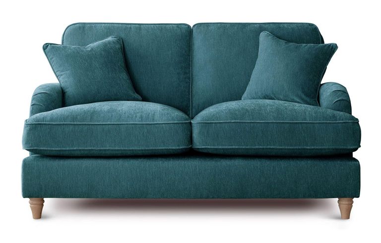 Manhattan Emerald Fabric 2 Seater Sofa