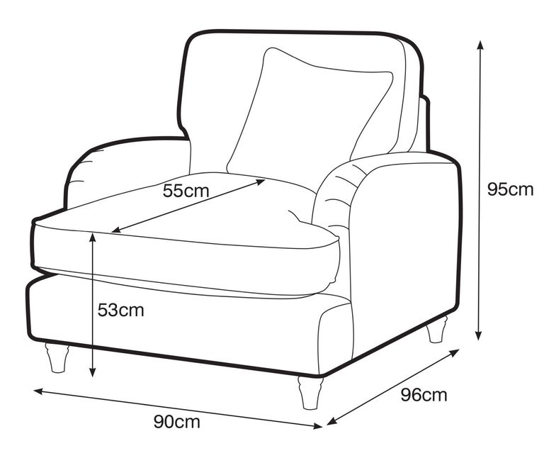 Manhattan Emerald Fabric Armchair