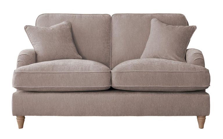 Manhattan Putty Fabric 2 Seater Sofa