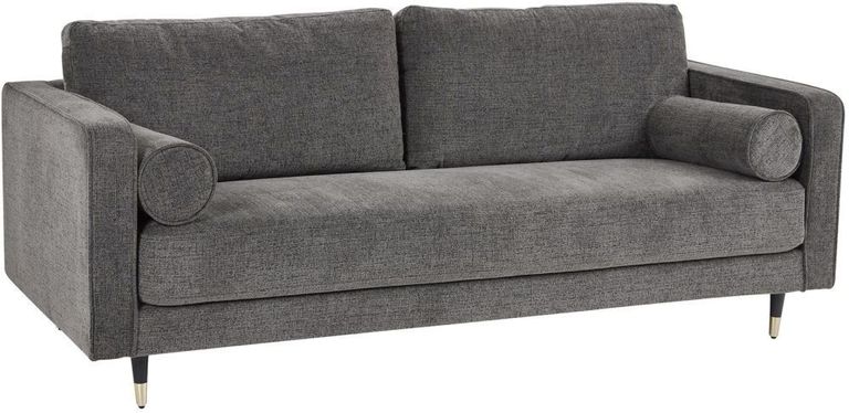 Mareeba Fabric Grey 3 Seater Sofa