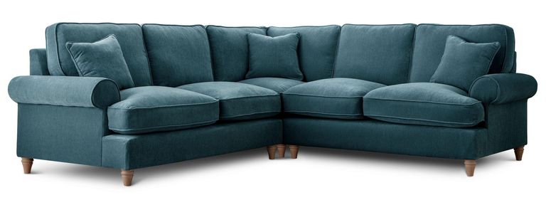 Marigot Emerald Fabric 2 Corner 2 Sofa
