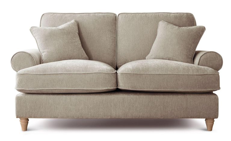 Marigot Putty Fabric 2 Seater Sofa