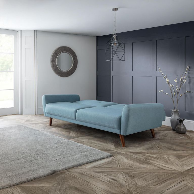 Monza Sofabed - Blue Fabric