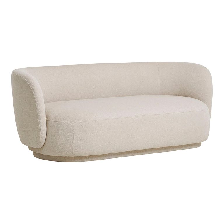 Mykonos 2 Seater Sofa - Sand Fabric