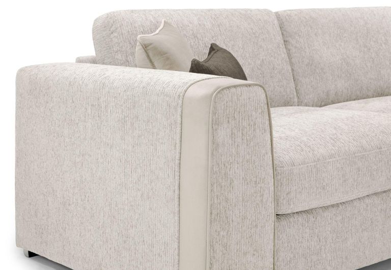 Naples Armchair - Beige Fabric
