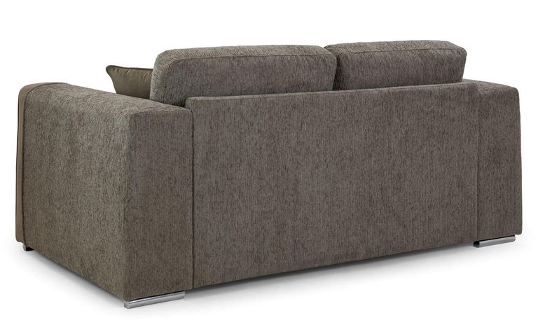 Naples Sofa - Mocha Fabric - 2 Seater