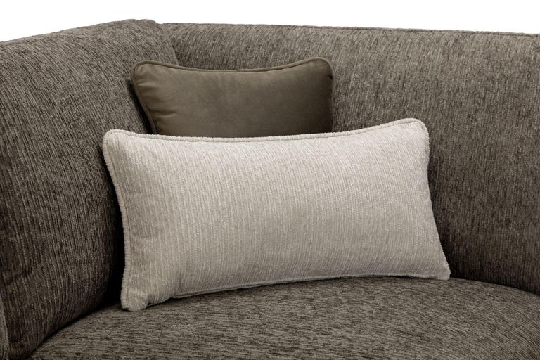 Naples Sofa - Mocha Fabric - 3 Seater