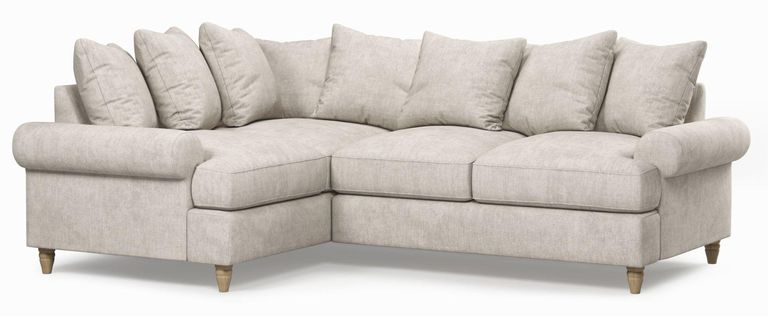 Narva Clay Fabric 1 Corner 2 Sofa