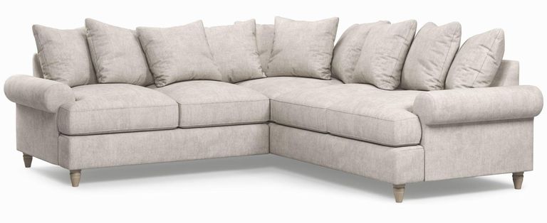Narva Clay Fabric 2 Corner 2 Sofa