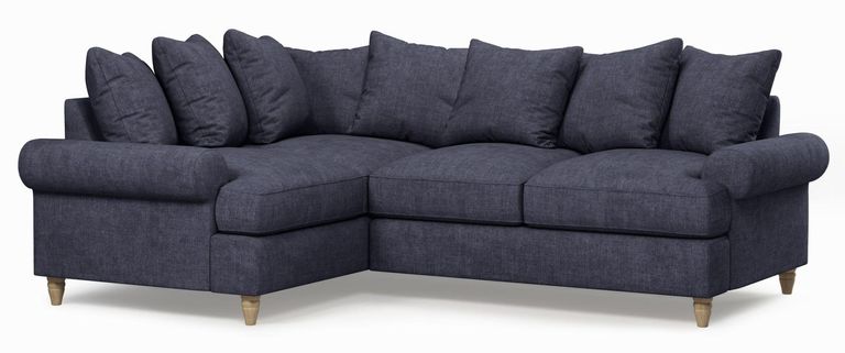 Narva Denim Fabric 1 Corner 2 Sofa