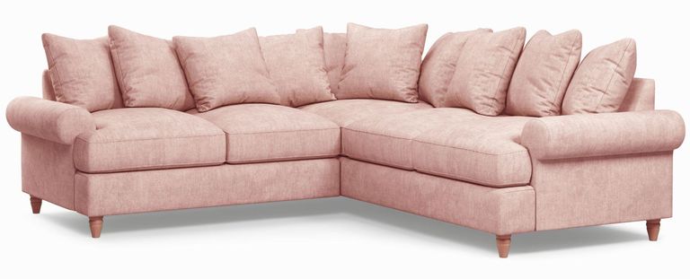 Narva Pastel Fabric 2 Corner 2 Sofa