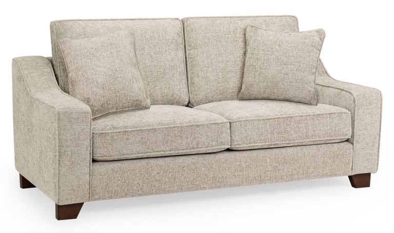 Nebraska Sofa - Beige Fabric - 3 Seater