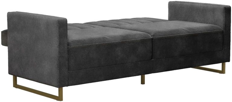 Nowata Skylar Grey Velvet Sofa Bed - 2358479NUK