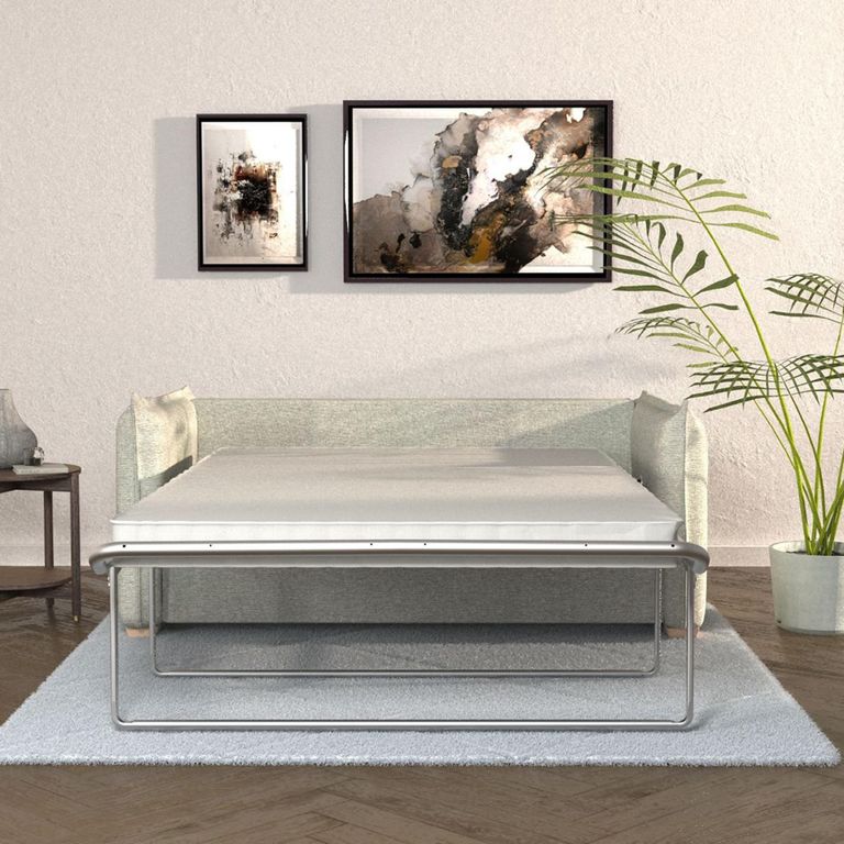 Oliver Sofa Bed - Piero Spring Fabric - 2 Seater