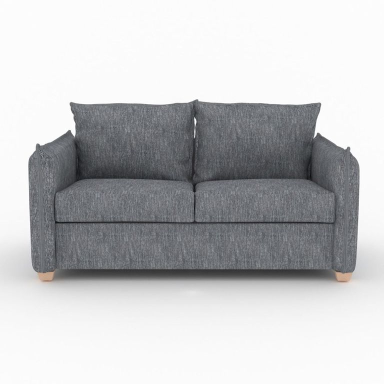 Oliver Sofa Bed - Piero Thunderstorm Fabric - 2 Seater