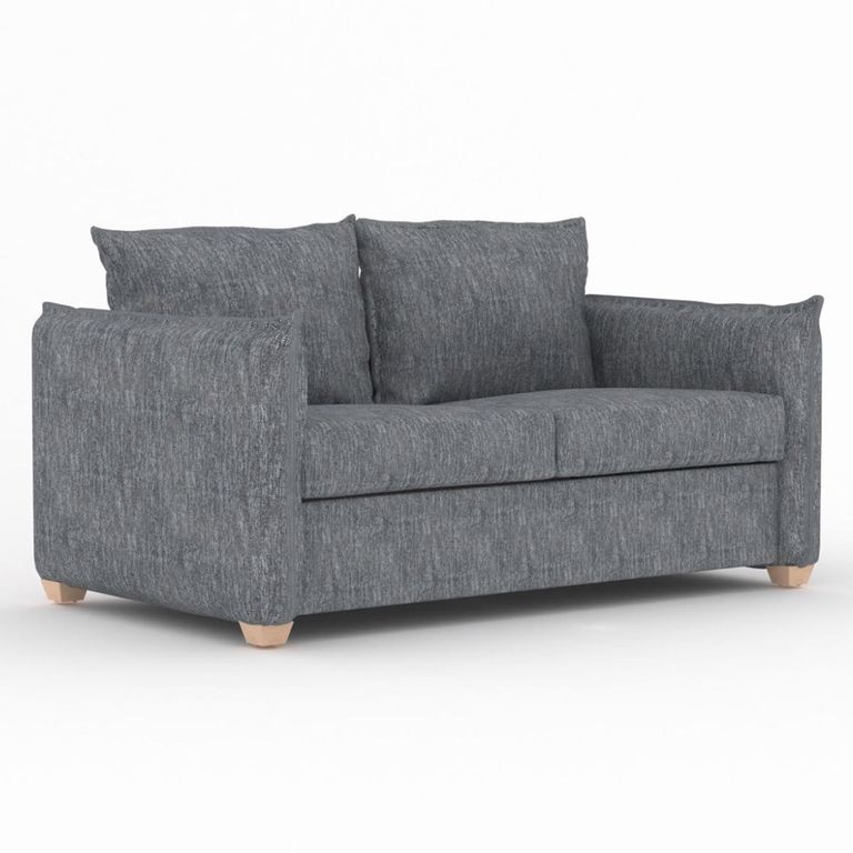 Oliver Sofa Bed - Piero Thunderstorm Fabric - 2 Seater