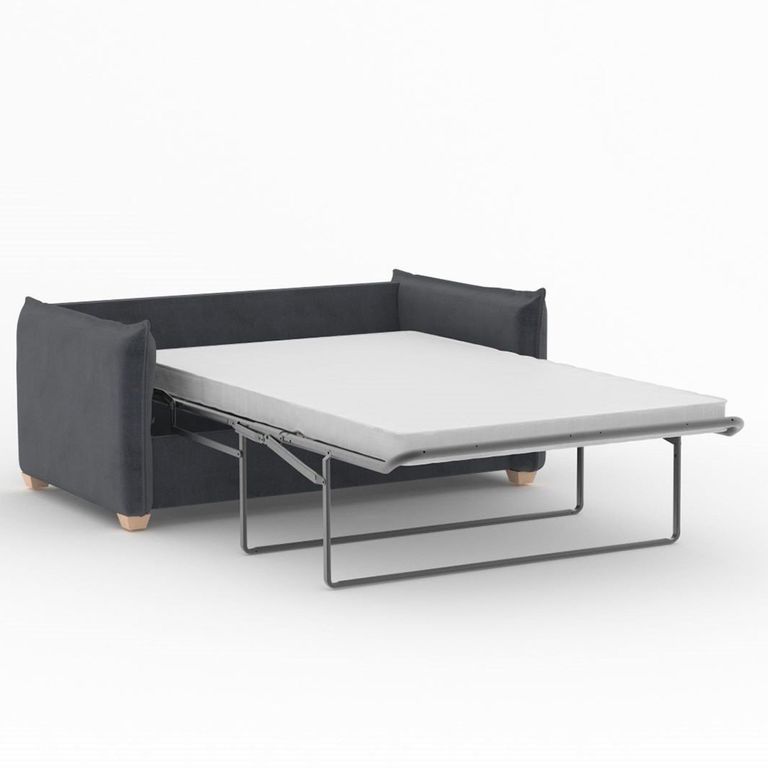 Oliver Sofa Bed - Sunningdale Granite Fabric - 2 Seater