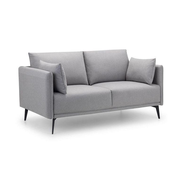 Rohe Sofa - 2 Seater - Grey Fabric