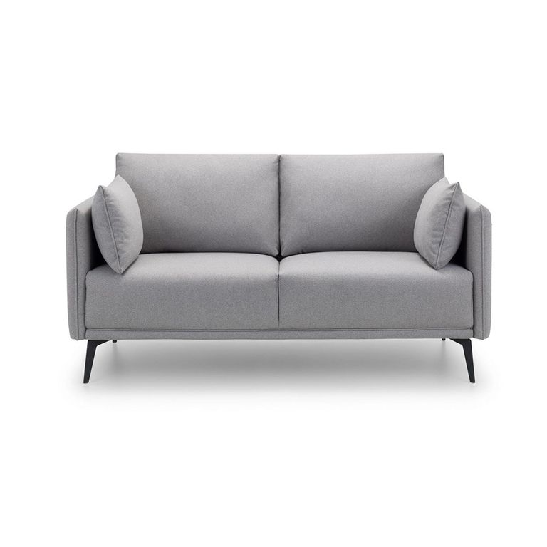 Rohe Sofa - 2 Seater - Grey Fabric