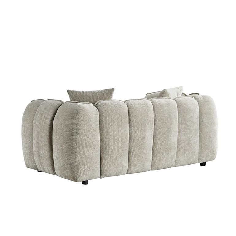 Venice Sofa - Beige Fabric - 2 Seater