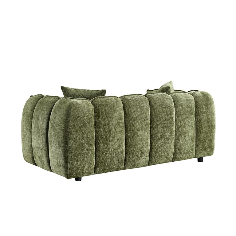 Venice Sofa - Green Fabric - 2 Seater