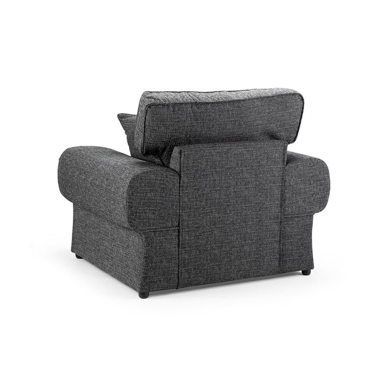 Wilcot Armchair - Grey Fabric