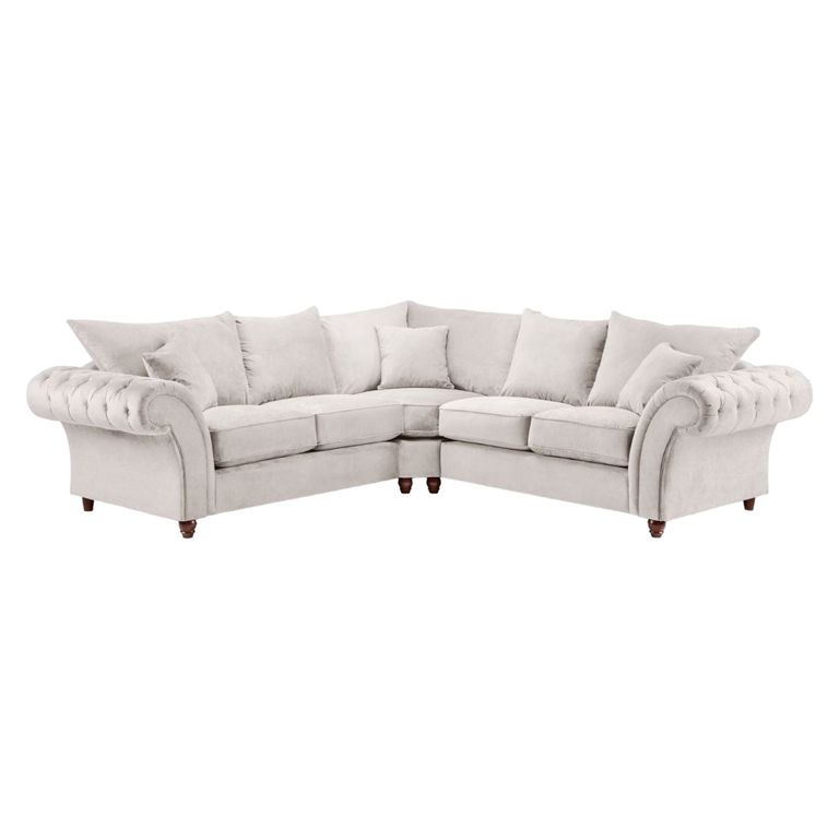 Windsor Corner Sofa - Fullback - Stone - Large