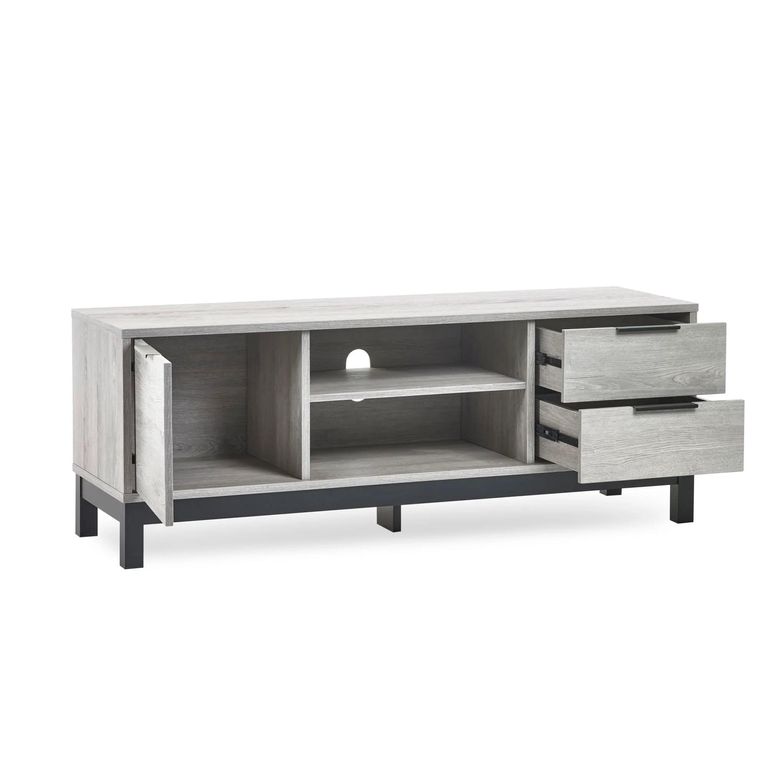 Bali Grey Oak TV Unit - 135cm