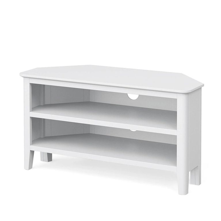 Hampstead Corner TV Unit - White