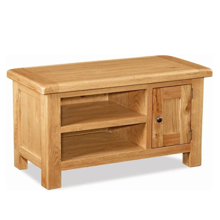 Salisbury Premium TV Unit - 1 Door - Oak