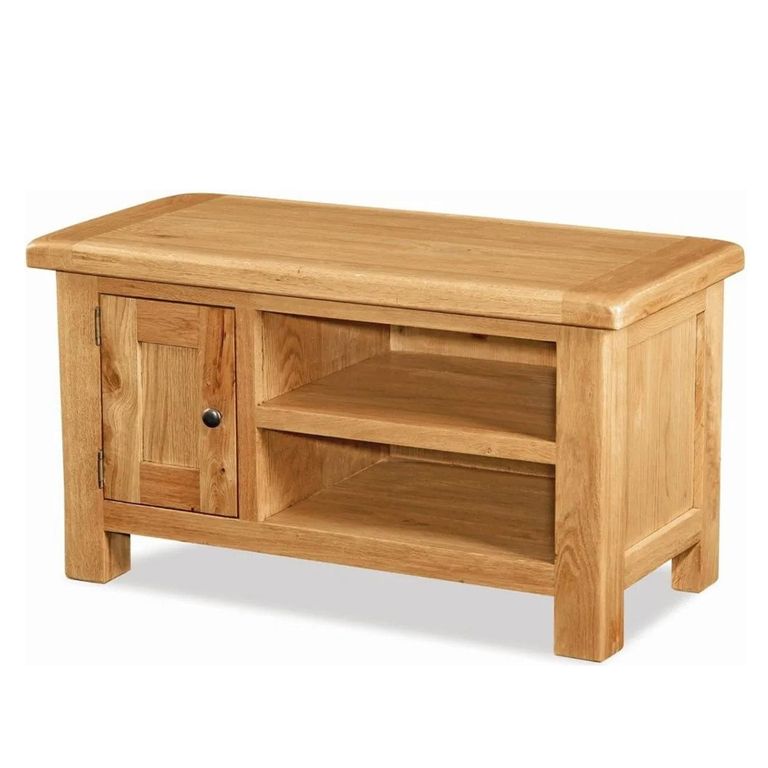 Salisbury Premium TV Unit - 1 Door - Oak