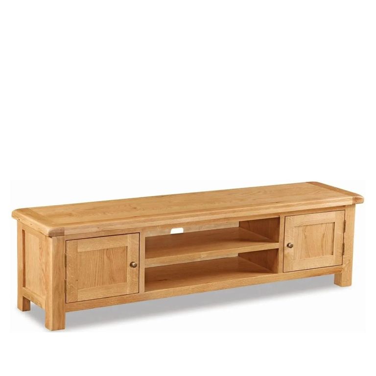 Salisbury Premium Large TV Unit - 2 Door - Oak