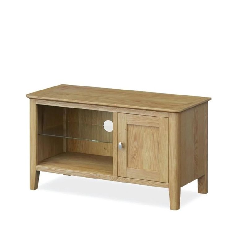 Bath TV Unit - 1 Door - Oak