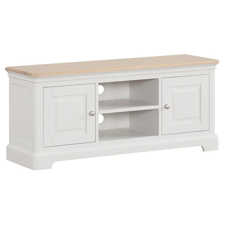 Cromwell TV Unit - Large - 135cm - Grey Painted