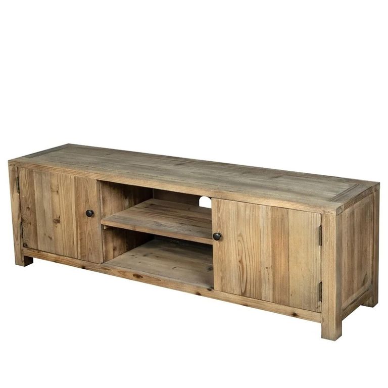 Langley TV Unit - 140cm - Reclaimed Pine
