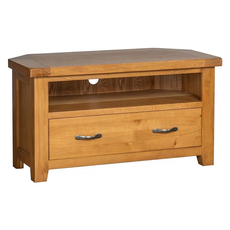 Somer Corner TV Unit - Oak