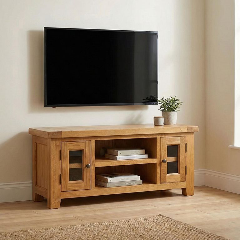 Somer TV Unit - 120cm - Oak