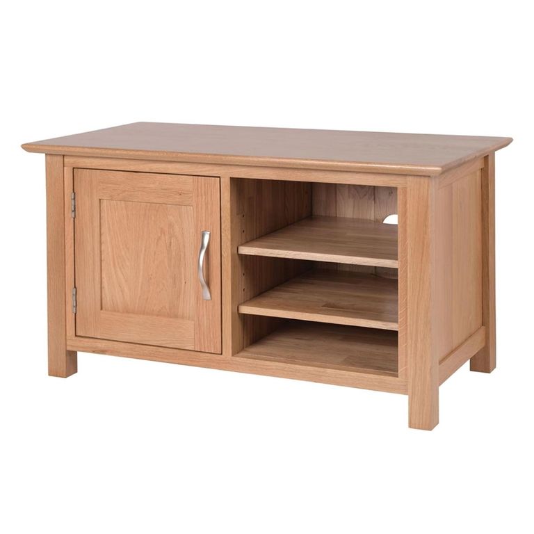 Nimbus Small TV Unit - 90cm - Oak