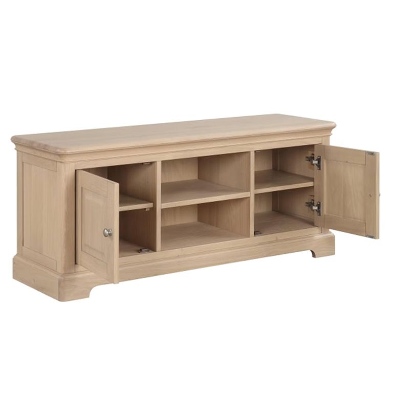 Cromwell TV Unit - Large 2 Door - Oak