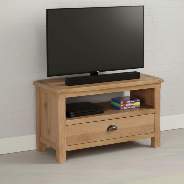Kilmore TV Unit - 1 Drawer - Oak
