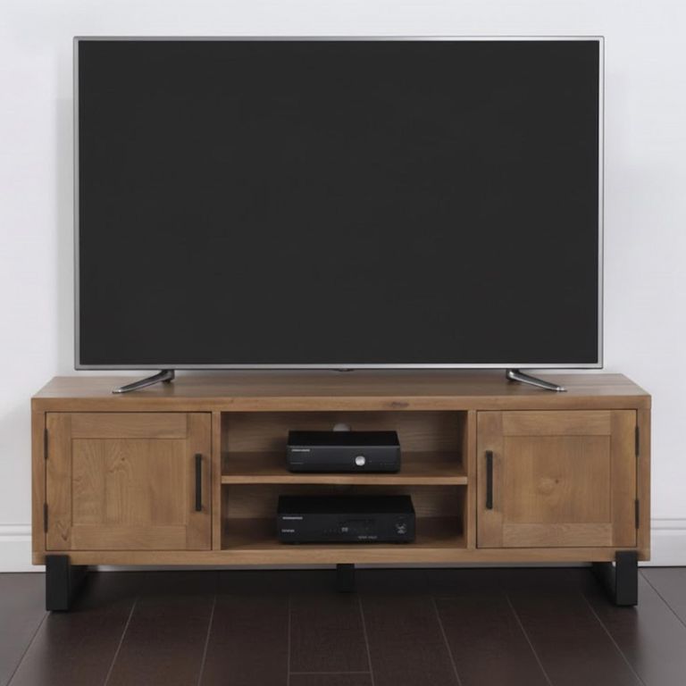 Pembroke TV Unit - 2 Door - Rustic Pine
