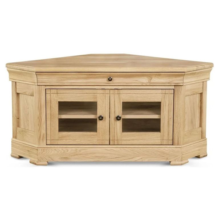 Moreno Corner TV Unit - Oak
