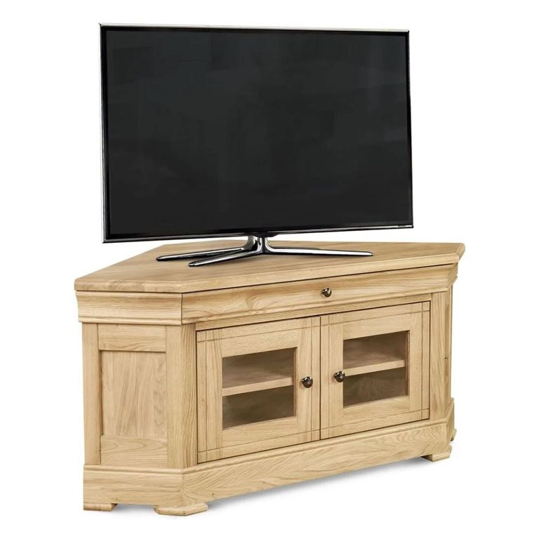 Moreno Corner TV Unit - Oak